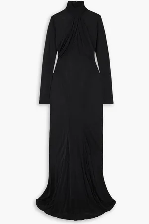 Isabel Marant Rimma twist-front jersey turtleneck maxi dress - - FR 38