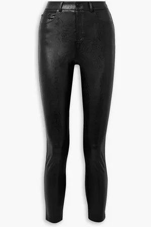 Commando Faux stretch-leather skinny pants - - S