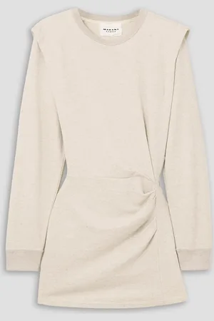 Marant Etoile Michaela jersey mini dress - White - FR 42