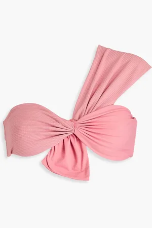 Marysia Venice gathered one-shoulder bikini top - Pink - L