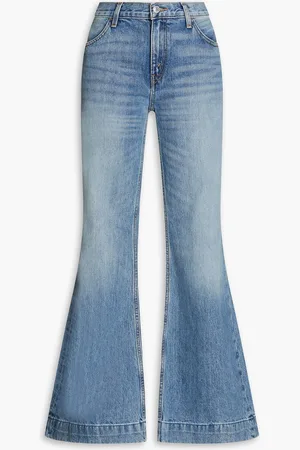 RE/DONE 70s low-rise flared jeans - Blue - 27