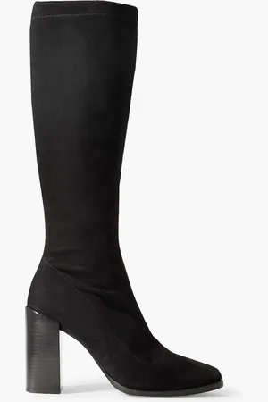 Staud Paz stretch-suede knee boots - - EU 42