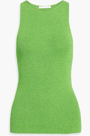 Helmut Lang Knitted tank - Green - L