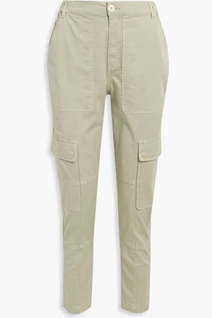 Simkhai Claudia cotton-blend cargo pants - Green - US 0