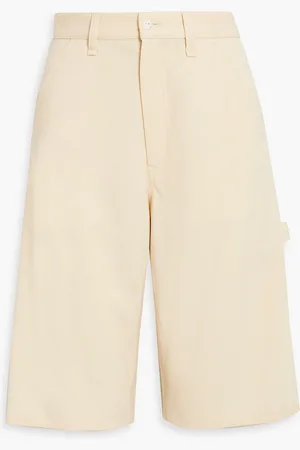 RAG&BONE Cavalry wool-blend twill shorts - White - US 2