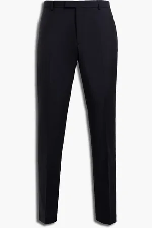 Sandro Slim-fit wool and mohair-blend suit pants - Blue - FR 40