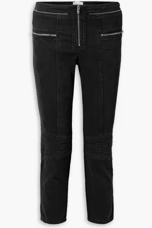 Isabel Marant Loma cropped mid-rise straight-leg jeans - - FR 34