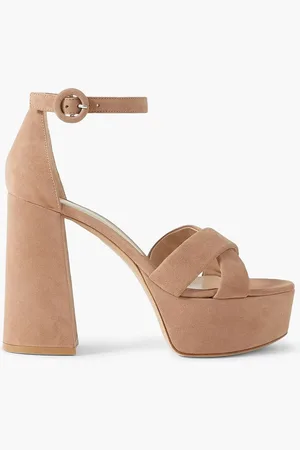 Gianvito Rossi Sheridan 110 suede platform sandals - - EU 40