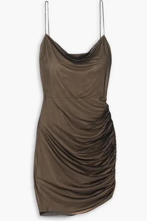 GAUGE81 Perry ruched stretch-mesh mini dress - - XL