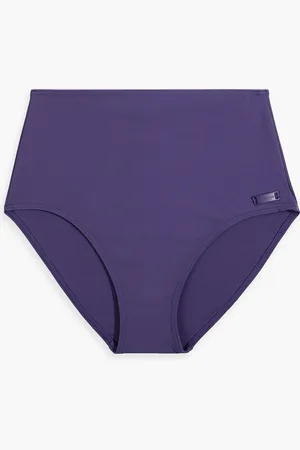 ZIMMERMANN High-rise bikini briefs - Blue - 0