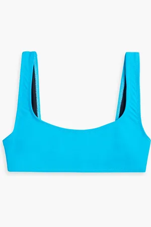 Solid Ella bikini top - Blue - XL