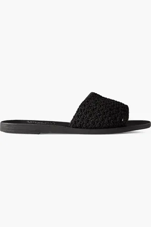 Ancient Greek Sandals Taygete crocheted slides - - EU 42