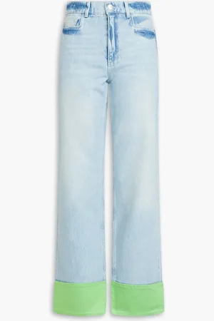 Wandler Poppy high-rise straight-leg jeans - Blue - 25