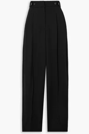 Joseph Timothy pleated twill wide-leg pants - - FR 36