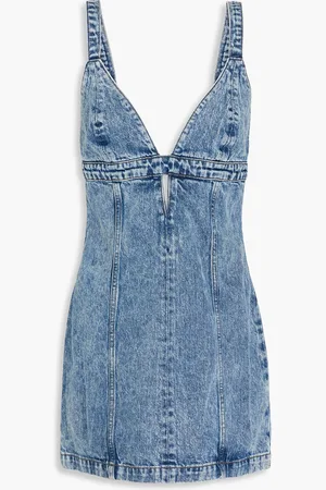 RE/DONE Denim mini dress - Blue - L