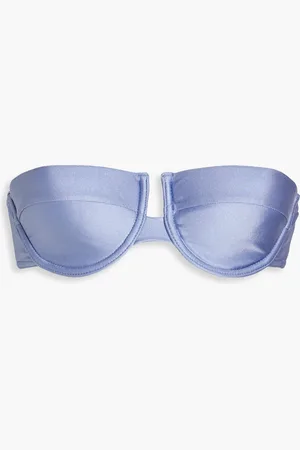 ZIMMERMANN Underwired bandeau bikini top - Blue - 1 A