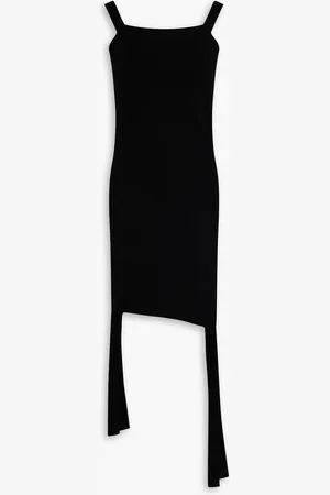J.W.Anderson Asymmetric stretch-ponte mini dress - - L
