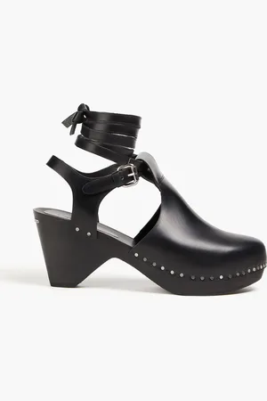 Isabel Marant Tulee studded leather clogs - - EU 41