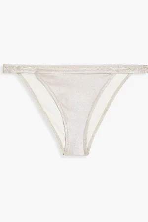 Solid The Molly metallic low-rise bikini briefs - Metallic - L