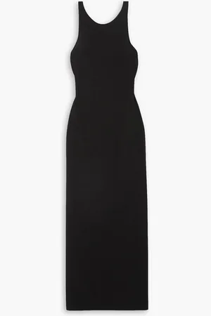 Gauchere Cutout ribbed stretch-cotton maxi dress - Neutral - FR 40