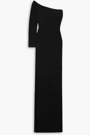 Solace The Palmer one-sleeve stretch-crepe maxi dress - - UK 16