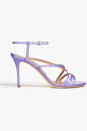 Sergio Rossi Bon Ton satin sandals - Purple - EU 38