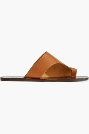 ATP Atelier Rosa cutout leather sandals - Brown - EU 35