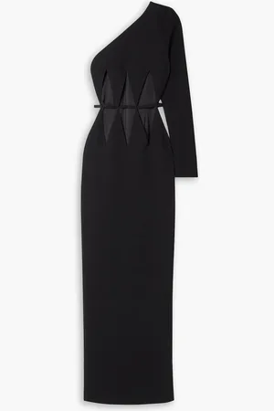 Monot One-sleeve cutout crepe gown - - IT 44