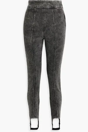 Isabel Marant Nanouli high-rise stirrup skinny jeans - Gray - FR 36