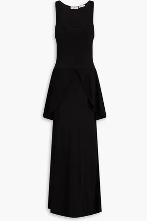 BITE Petal jersey peplum maxi dress - - XL