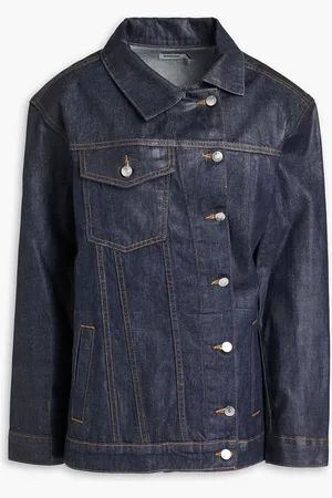 Simkhai Chantal coated denim jacket - Blue - S