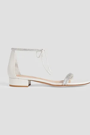 Gianvito Rossi Montecarlo 20 embellished leather sandals - - EU 39.5