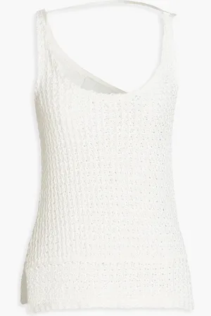 3.1 Phillip Lim Cotton-blend tank - White - L
