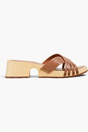 ZIMMERMANN Leather mules - Brown - EU 40