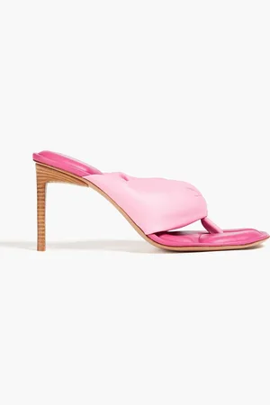Jacquemus Nocio padded leather sandals - - EU 36