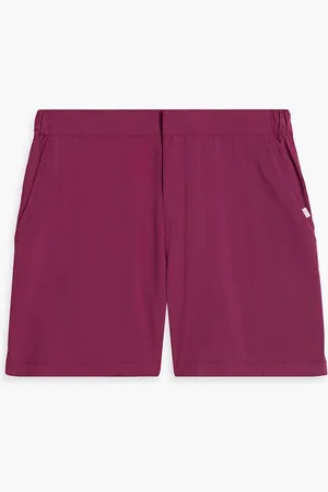 DEREK ROSE Aruba mid-length swim shorts - Purple - XL