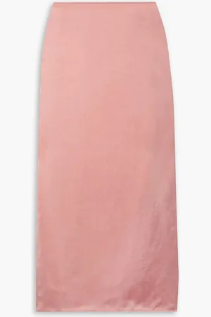 Gauchere Vitalia cupro-satin midi skirt - - FR 34
