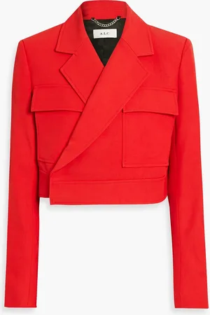A.L.C. Reeve cropped twill jacket - - US 8