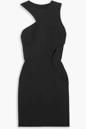ET OCHS Paisley layered cutout stretch-jersey mini dress - - US 12