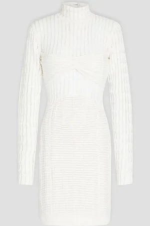 Hervé Léger Burnout bandage mini dress - - XS