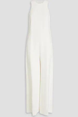 Puccini Crepe wide-leg jumpsuit - White - IT 38