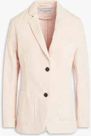 OFFICINE GENERALE Paola denim blazer - Pink - FR 40