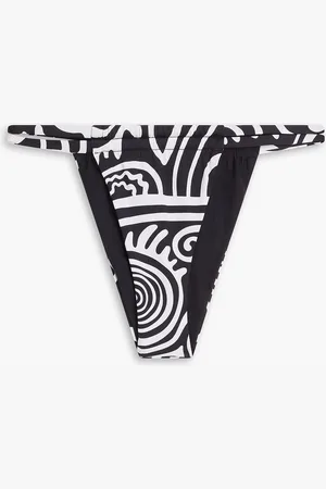 Mara Hoffman Coco printed bikini briefs - - L