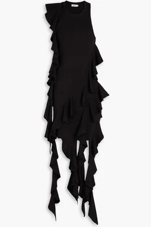 Simkhai Wilda ruffled stretch-knit mini dress - - XS
