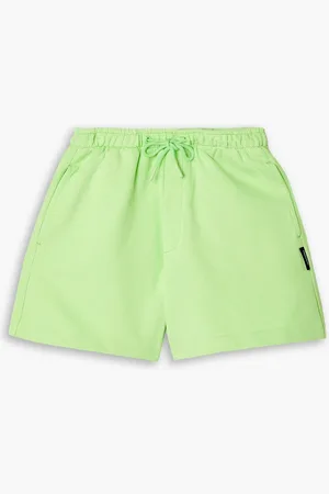 Holzweiler Musan French cotton-terry shorts - Green - XS