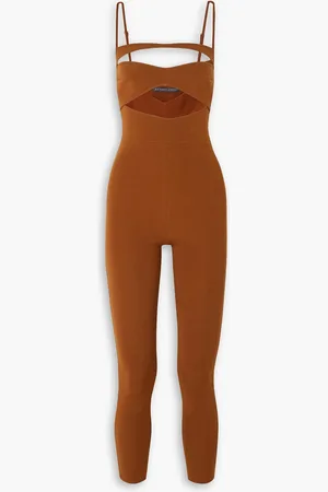 Zeynep Arcay Cutout stretch-knit jumpsuit - - US 0