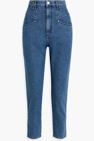 Isabel Marant Dipadela high-rise tapered jeans - Blue - FR 40