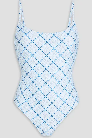 Heidi Klein Printed swimsuit - Blue - S