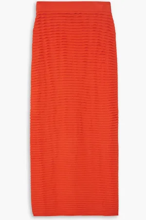 Altuzarra Mosiya knitted midi skirt - Red - M