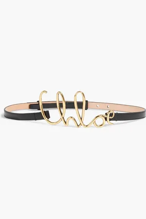 Chloé Iconic embellished leather belt - - S